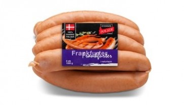 Store Frankfurter 960gram fra Hvidebæk