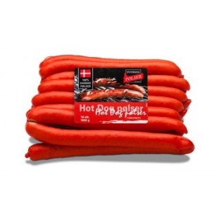 Store Hotdog pølser 960gram fra Hvidebæk