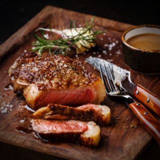 Creekstone Farms Striploin steaks - 2x350 g